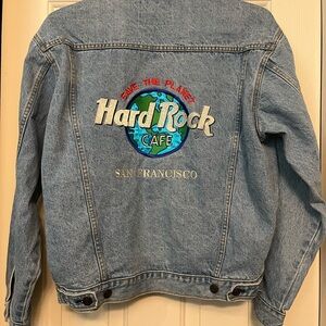 Vintage Hard Rock Cafe Denim Jacket